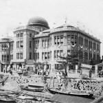 Il Memoriale della Pace di Hiroshima prima del bombardamento / Hiroshima Peace Memorial before the atomic bombing