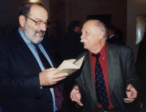 Il professore con il suo traduttore ceco, Zdeněk Frýbort / The professor with his Czech translator, Zdeněk Frýbort