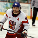 Jaromír Jágr con la maglia della nazionale durante le Olimpiadi invernali del 2010, a Vancouver / Jaromír Jágr with the national team jersey during 2010 Winter Olympics, in Vancouver