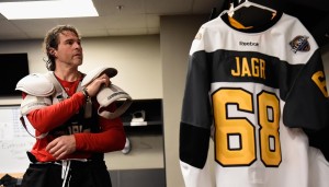 Jaromír Jágr durante l’All-Star Game 2016 della NHL, lo scorso 31 gennaio a Nashville / Jaromír Jágr during 2016 NHL All-Star Game, last 31st of January in Nashville