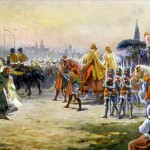 Carlo IV arriva a Roma nel 1355 / Charles IV arriving in Rome in 1355