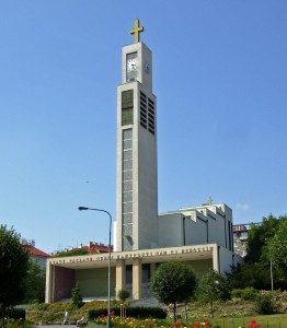 La Chiesa di S. Venceslao nel quartiere praghese di Vršovice / Saint Wenceslas church in Prague-Vršovice © Petr Vilgus, Wikipedia