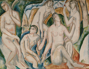 André Dérain: Bagnanti / Bathing (1908)