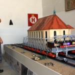 La chiesa dell'Assunzione della Vergine Maria in un modello esposto al suo interno / A model of the Church of the Assumption of the Virgin Mary shown in the same building © Giuseppe Picheca