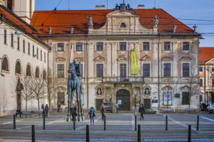 Il Palazzo del Governatore di Brno, ricostruito in forme barocche da Mořic e František Antonín Grimm / The Governor’s Palace in Brno, reconstructed in baroque style by Mořic and František Antonín Grimm © Kamil Till, Wikimedia