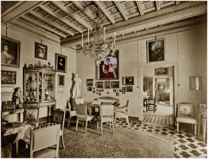 Ultima abitazione di Pollak in Palazzo Odescalchi / Pollak’s last residence in Odescalchi Palace © Museo Barracco